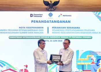 Pertamina Gandeng Kemnaker Perkuat Kompetensi dan Budaya K3