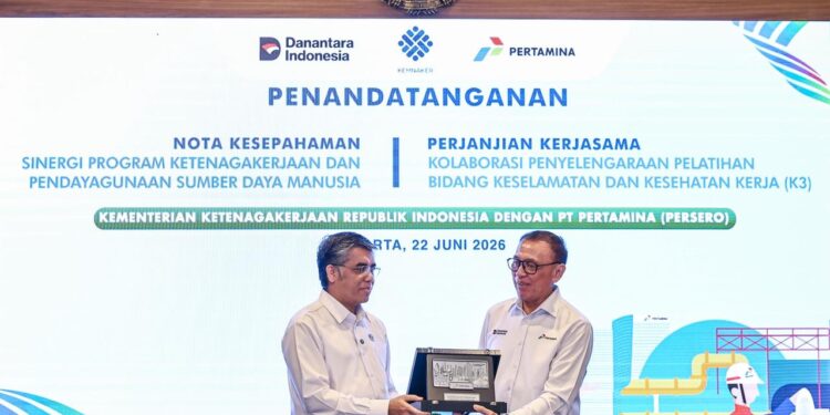 Pertamina Gandeng Kemnaker Perkuat Kompetensi dan Budaya K3