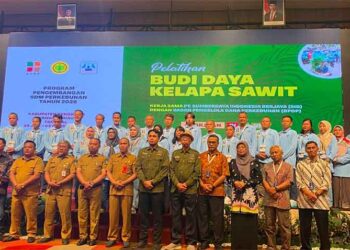 Tingkatkan SDM, BPDP Bersama Ditjenbun dan PT SIB Kembali Gelar Pelatihan Budidaya Pekebun Sawit Bengkalis Riau
