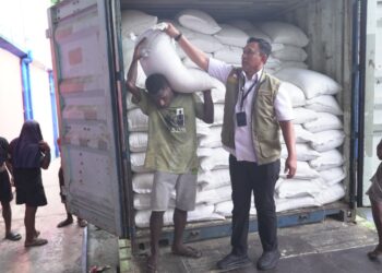 Bulog Perkuat Stok Beras Papua Dengan Menargetkan Ketersediaan Beras Naik Tiga Kali Lipat