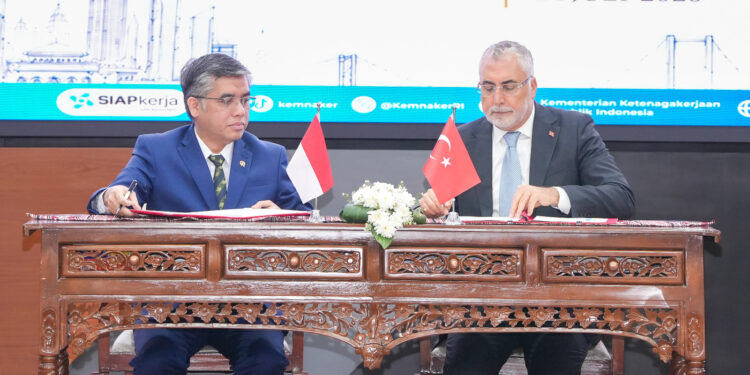 RI -Turki Sepakati Joint Action Plan 2026–2027: Perkuat Pasar Kerja Inklusif hingga Berbagi Konsep ‘Model Factory’