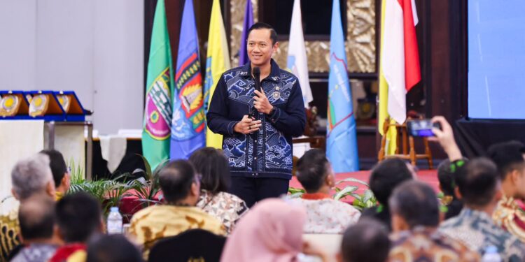 Menko AHY Dorong Jabar-Jateng Jadi Model Pengembangan Kawasan Berbasis Aglomerasi Polisentris