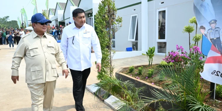 Prabowo Resmikan Akad Massal 62.000 Unit KPR Rumah Subsidi dan KUR Perumahan Rp880 Miliar