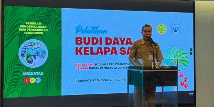 Dorong Produktivitas Sawit, BPDP, Bersam Ditjenbun, PT SIB Gelar Pelatihan Pekebun Bengkalis Riau