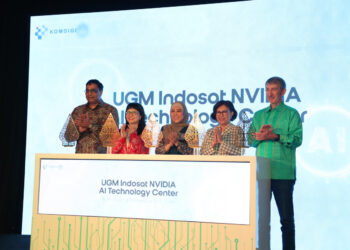 UGM, Indosat dan NVIDIA Resmi Luncurkan AI Technology Center