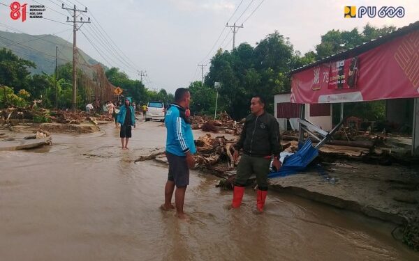 Kementerian PU Gerak Cepat Siagakan Peralatan Penanganan Banjir di Parigi Moutong