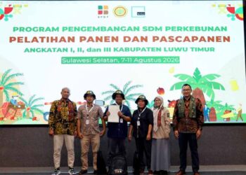 88 Pekebun Sawit Luwu Timur Ikuti Pelatihan BPDP, Fokus Tingkatkan Rendemen dan Kesejahteraan