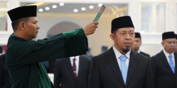Menag Lantik Basnang Said Jadi Dirjen Pesantren Kemenag