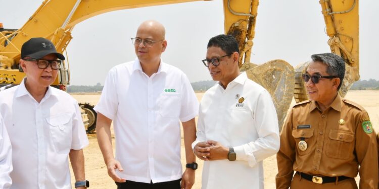 Wamen ESDM Resmikan Proyek Gasifikasi Batubara di Kutai Timur