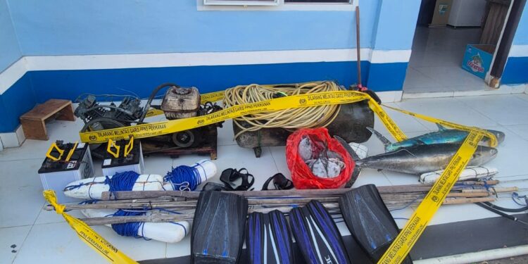 KKP Limpahkan Berkas Perkara Kasus Bom Ikan di Kawasan Konservasi ke Kejaksaan Pangkep