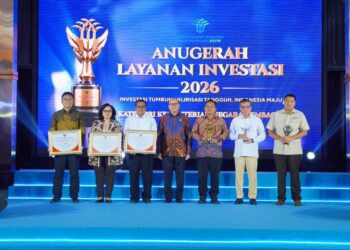 KKP Raih Anugerah Layanan Investasi 2026, Perkuat Kemudahan Berusaha Sektor Kelautan dan Perikanan