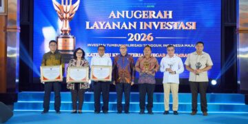 KKP Raih Anugerah Layanan Investasi 2026, Perkuat Kemudahan Berusaha Sektor Kelautan dan Perikanan