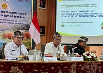 Kementan-Komisi IV DPR RI Perkuat Kesehatan Hewan, Lindungi Peternak dan Jaga Produksi Pangan