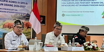 Kementan-Komisi IV DPR RI Perkuat Kesehatan Hewan, Lindungi Peternak dan Jaga Produksi Pangan