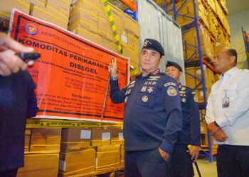 KKP Amankan 1.048 Ton Udang Impor Diduga Langgar Aturan di Jawa Timur