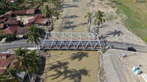 Jembatan Lumut Aceh Tengah Rampung 100 Persen, Akses Warga Pulih Pascabencana
