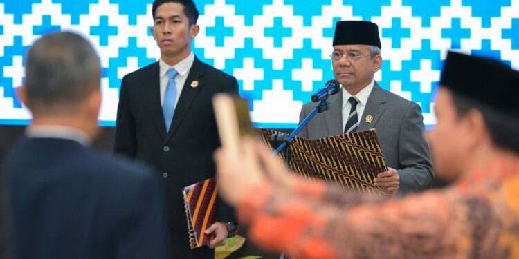 Lantik Pejabat Pimpinan Tinggi Pratama dan Sekretariat KSSK , Ini Pesan Menkeu Suahasil