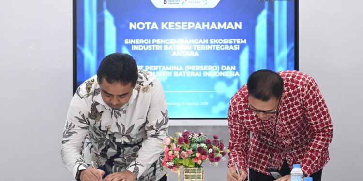 Pertamina Perluas Bisnis Rendah Karbon Lewat Pengembangan Ekosistem Baterai