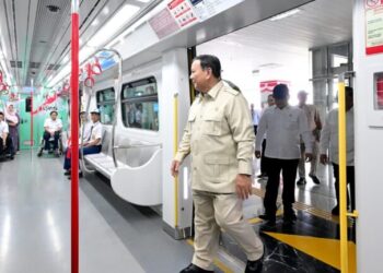Prabowo Resmikan LRT Kelapa Gading–Manggarai, Nilai Investasi Rp12,1 Triliun