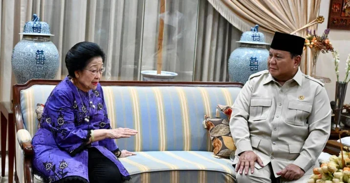 Prabowo Takziah ke Rumah Megawati, Sampaikan Duka atas Wafatnya Guruh Soekarnoputra