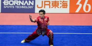 Atlet Wushu Seraf Naro Sabet Medali Pertama Indonesia di Asian Games 2026