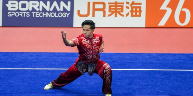 Atlet Wushu Seraf Naro Sabet Medali Pertama Indonesia di Asian Games 2026