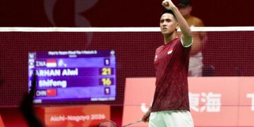 Penantian Panjang 28 Tahun, Tim Bulu Tangkis Beregu Putra Sabet Emas Asian Games 2026