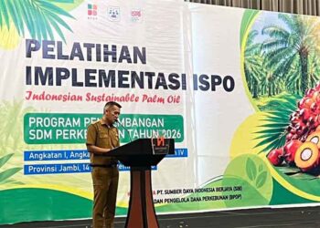 BPDP Bersama Ditjenbun dan PT SIB Gelar Pelatihan ISPO, Pekebun Sawit Jambi Naik Kelas