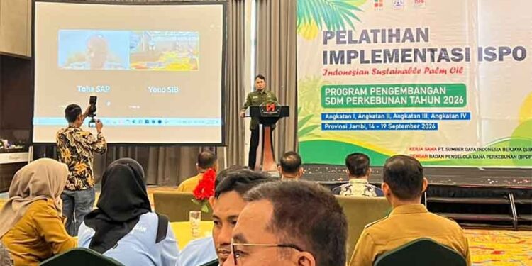 Tingkatkan Produktivitas Sawit Rakyat, BPDP Bersama Ditjenbun dan PT SIB Gelar Pelatihan ISPO