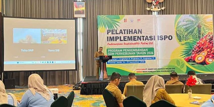 BPDP Bersama Ditjenbun dan PT SIB Adakan Pelatihan ISPO, Tingkatkan Produktivitas dan Daya Saing