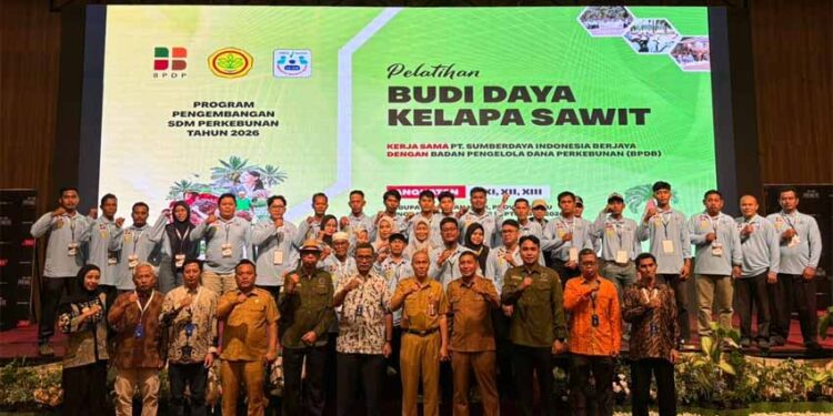Atasi Lahan Terbatas, BPDP, Ditjenbun dan PT SIB Gelar Pelatihan Sawit Pekebun Rokan Hilir