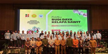 Atasi Berbagai Tantangan, BPDP, Ditjenbun dan PT SIB Gelar Pelatihan Budidaya Sawit Pekebun Rokan Hilir