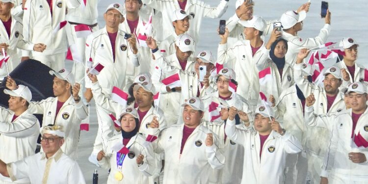 Peroleh Lima Emas, Indonesia Lampaui Target Asian Games 2026