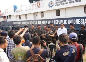 KKP Amankan KM Maulana 23 Beserta Kru Terkait Dugaan Penganiayaan Awak Kapal Perikanan