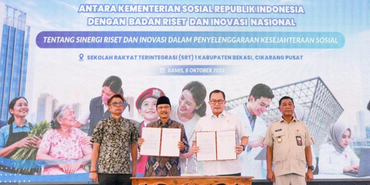 Kemensos – BRIN Kerja Sama Hadirkan Inovasi untuk Sekolah Rakyat