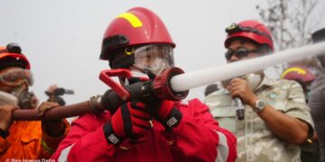 Atasi Karhutla, Pemerintah Uji Coba Teknologi Pemadam Asal Brasil
