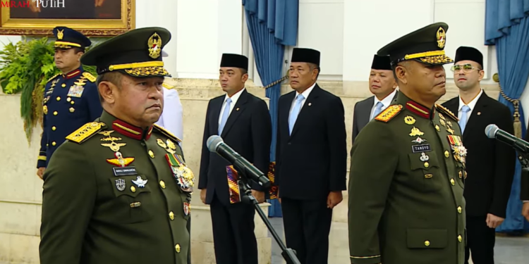 Tandyo Budi Revita Diangkat sebagai KSAD, Gantikan Maruli